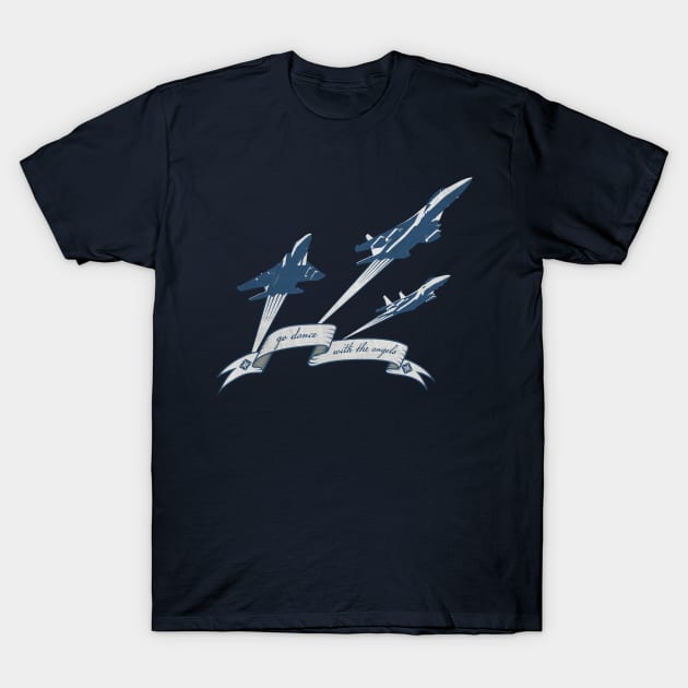 Ace Combat 6: Go Dance With The Angels T-Shirt by patrickkingart